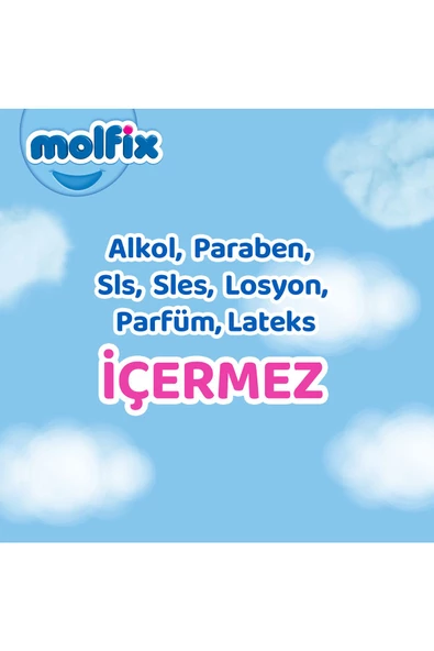 Molfix Bebek Bezi 4 Beden Maxi Avantajlı Paket 186 Adet - 8