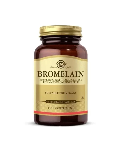 Solgar Bromelain 150 Mg 60 Kapsül ürün görseli