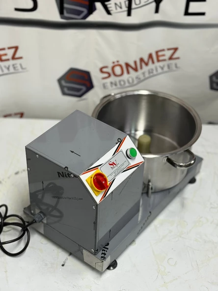 Sönmez Soğan Doğrama Makinası 13 Litre 4 Bıçaklı Profesyonel - 3