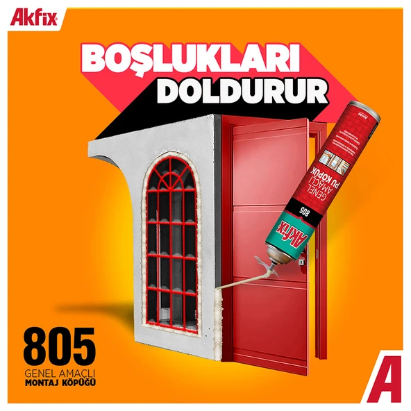 Akfix 805P Pu Köpük 750ml - Resim 2