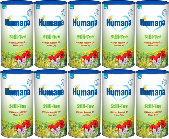 Humana Still Tee Çay 200Gr Emziren Anneler 10 Lu Set