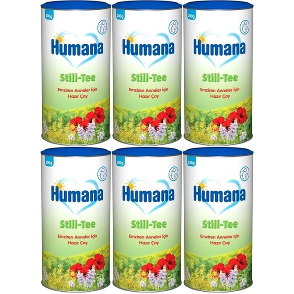 Humana Still Tee Çay 200Gr Emziren Anneler 6 Lı Set