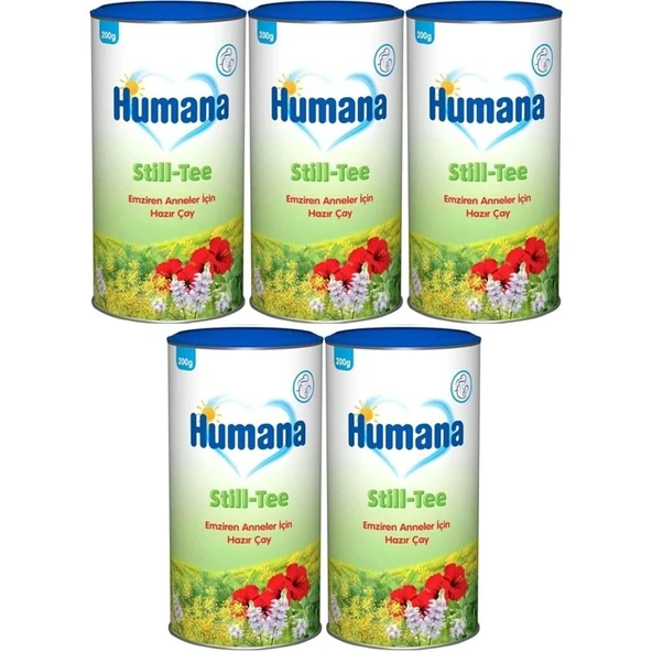 Humana Still Tee Çay 200Gr Emziren Anneler 5 Li Set