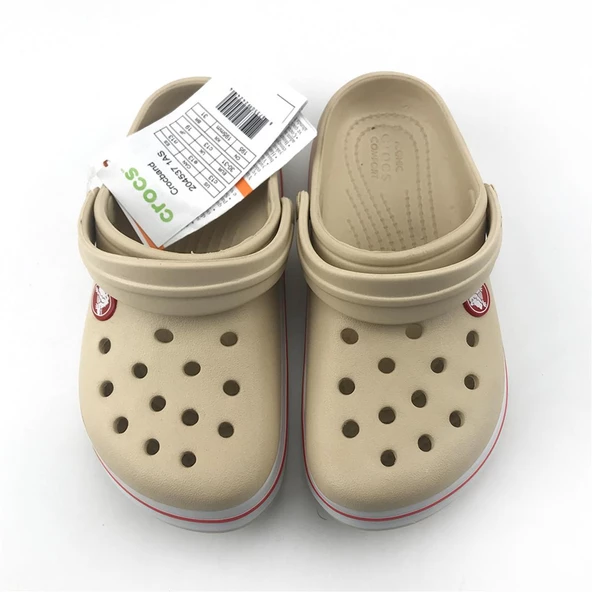 ÇOCUK CROCS CROCBAND ICONİC COMFORT BEJ