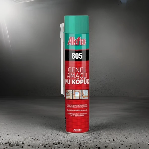 Akfix 805P Pu Köpük 750ml - 2