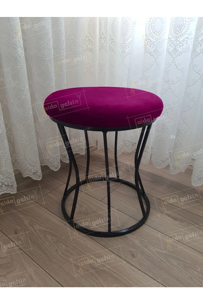 Kum Saati Düz Makyaj Pufu Kara İnci ürün görseli 1