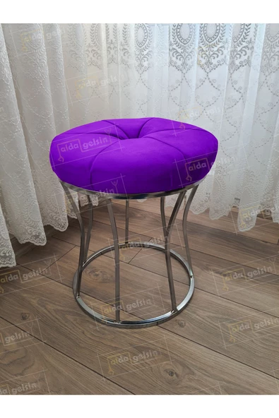 Kum Saati Dilimli Makyaj Pufu Gümüş ürün görseli 1