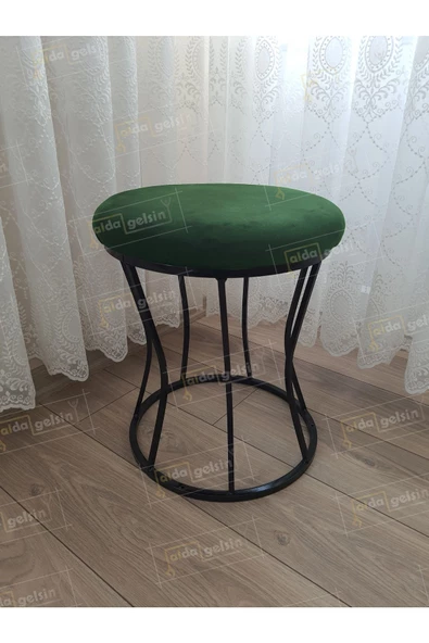 Kum Saati Düz Makyaj Pufu Kara İnci ürün görseli 1