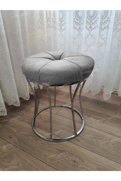 Kum Saati Dilimli Makyaj Pufu Gümüş ürün görseli