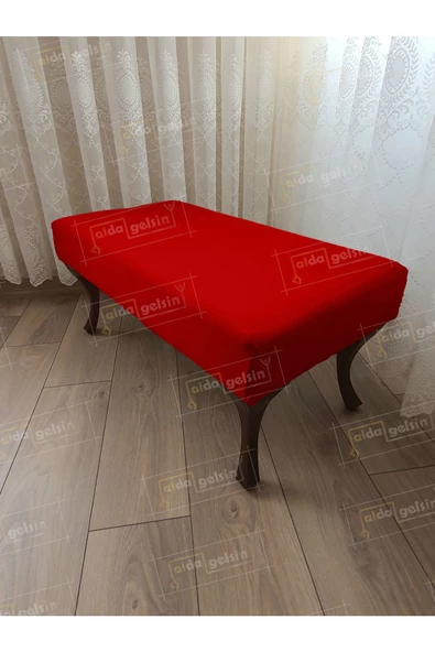 Ayak Ucu Kapı Önü Antre Düz Bench Puf Orta Sehpa Ceviz Ayak (100*45) - 1