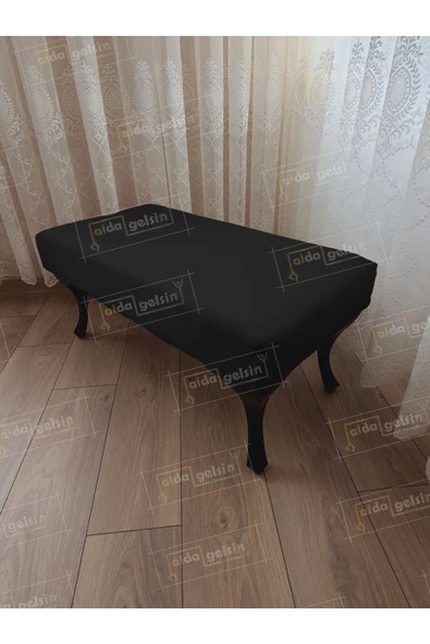 Ayak Ucu Kapı Önü Antre Düz Bench Puf Orta Sehpa Siyah Ayak (90*45) ürün görseli