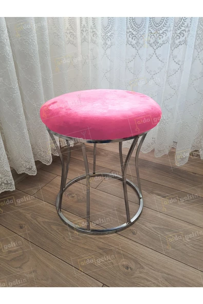 Kum Saati Düz Makyaj Pufu Gümüş ürün görseli 1