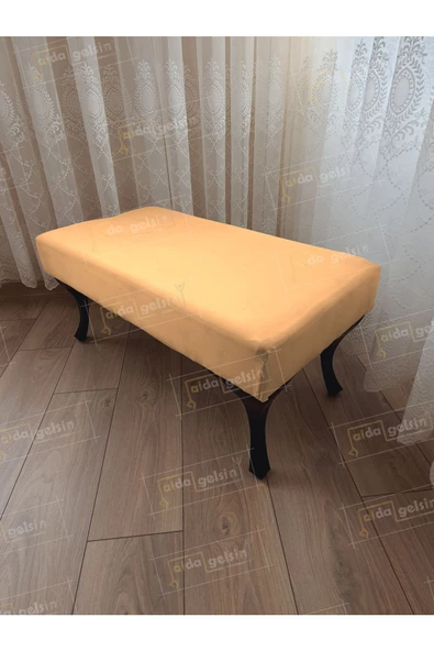 Ayak Ucu Kapı Önü Antre Düz Bench Puf Orta Sehpa Siyah Ayak (120*45) ürün görseli 1