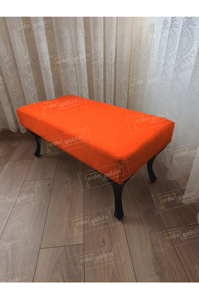 Ayak Ucu Kapı Önü Antre Düz Bench Puf Orta Sehpa Siyah Ayak (100*45) ürün görseli