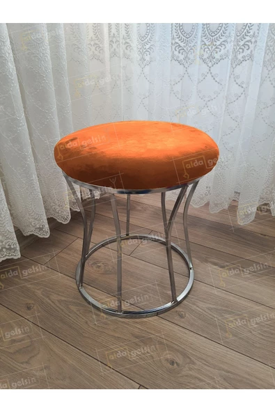 Kum Saati Düz Makyaj Pufu Gümüş ürün görseli