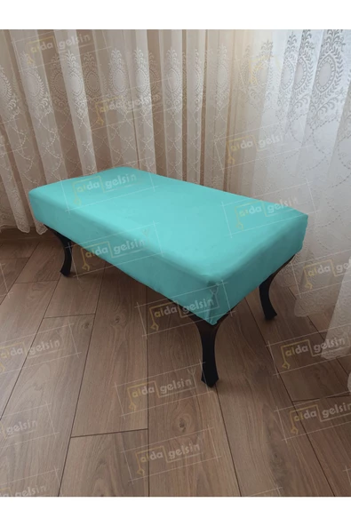 Ayak Ucu Kapı Önü Antre Düz Bench Puf Orta Sehpa Siyah Ayak (120*45) ürün görseli