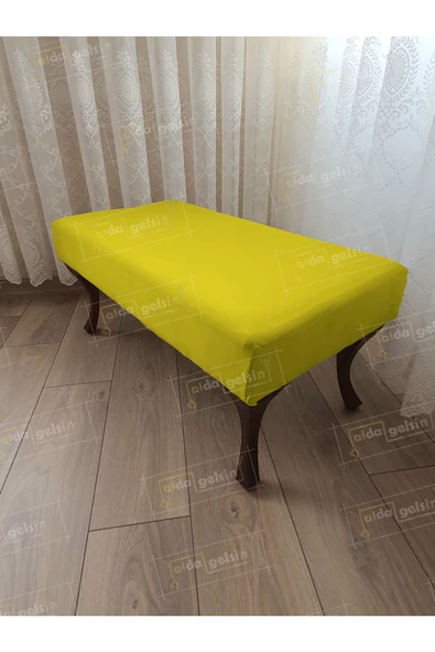 Ayak Ucu Kapı Önü Antre Düz Bench Puf Orta Sehpa Ceviz Ayak (120*45) ürün görseli 1