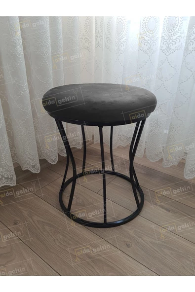 Kum Saati Düz Makyaj Pufu Kara İnci ürün görseli 1