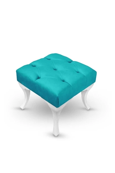 Kapitoneli Kapı Önü Ayak Ucu Puf 45*45cm ürün görseli 1