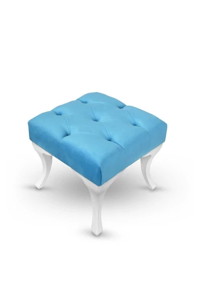 Kapitoneli Kapı Önü Ayak Ucu Puf 45*45cm ürün görseli