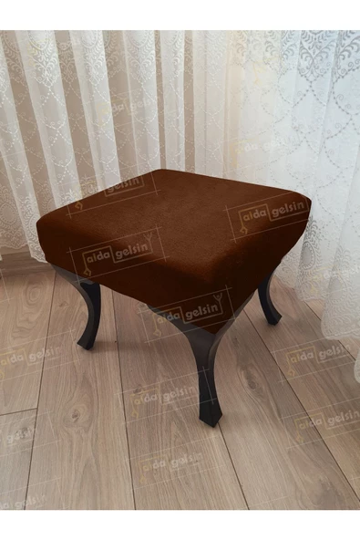 Ayak Ucu Kapı Önü Antre Düz Bench Puf Siyah Ayak ürün görseli 1