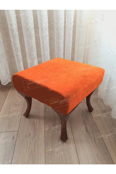 Ayak Ucu Kapı Önü Antre Düz Bench Puf Ceviz Ayak ürün görseli