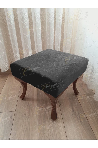 Ayak Ucu Kapı Önü Antre Düz Bench Puf Ceviz Ayak ürün görseli 1