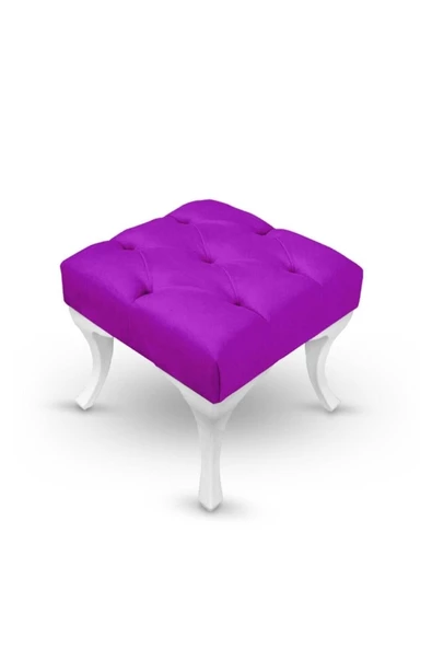 Kapitoneli Kapı Önü Ayak Ucu Puf 45*45cm ürün görseli 1