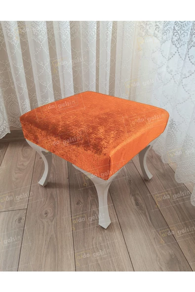Ayak Ucu Kapı Önü Antre Düz Bench Puf Beyaz Ayak ürün görseli