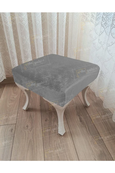 Ayak Ucu Kapı Önü Antre Düz Bench Puf Beyaz Ayak ürün görseli 1
