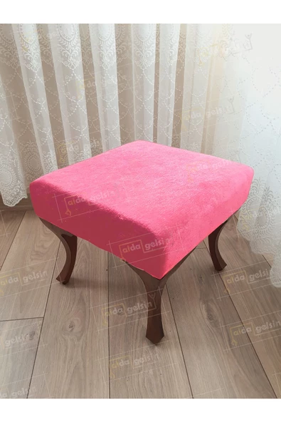 Ayak Ucu Kapı Önü Antre Düz Bench Puf Ceviz Ayak ürün görseli 1