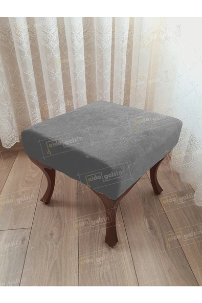 Ayak Ucu Kapı Önü Antre Düz Bench Puf Ceviz Ayak ürün görseli 1