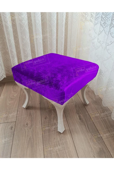 Ayak Ucu Kapı Önü Antre Düz Bench Puf Beyaz Ayak ürün görseli 1