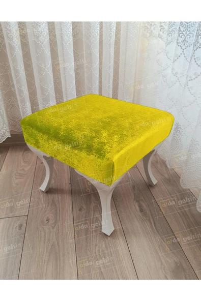 Ayak Ucu Kapı Önü Antre Düz Bench Puf Beyaz Ayak ürün görseli