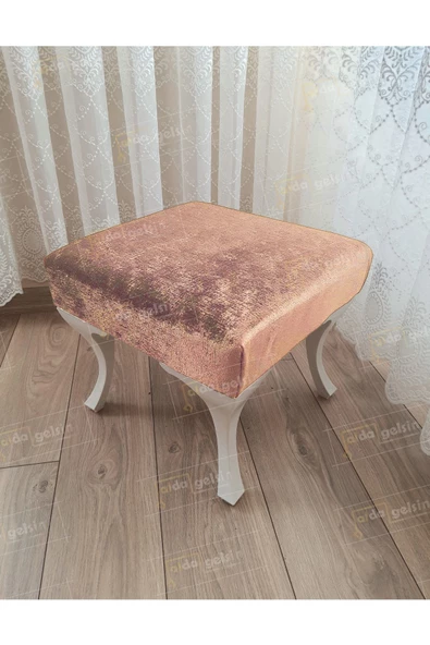 Ayak Ucu Kapı Önü Antre Düz Bench Puf Beyaz Ayak ürün görseli