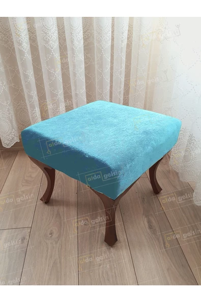 Ayak Ucu Kapı Önü Antre Düz Bench Puf Ceviz Ayak ürün görseli 1