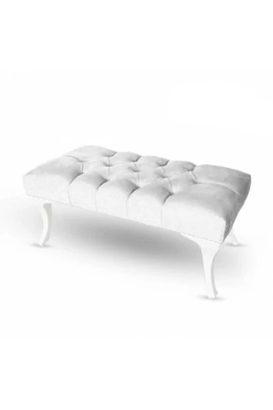 Kapitoneli Ayak Ucu Kapı Önü Antre Bench Puf 120 cm ürün görseli