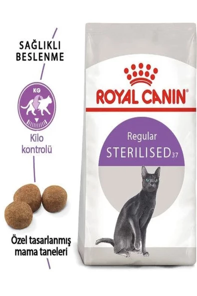 Royal Canin  Sterilised 37 Kısırlaştırılmış Kedi Maması 2 kg Adult Cat Food