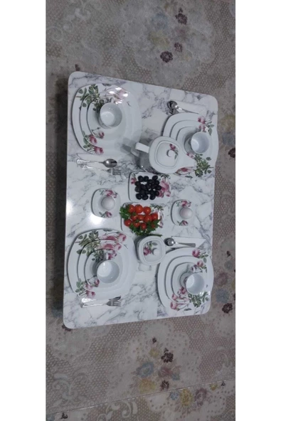 Yeni Model Dikdörtgen Yer Sofrası (70*120) - 4