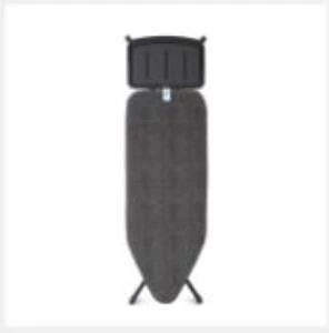 BRABANTIA -124X45CM (C) BUHAR KAZANI STANDLI DENIM BLACK DESENLİ ÜTÜ MASASI - SSUH