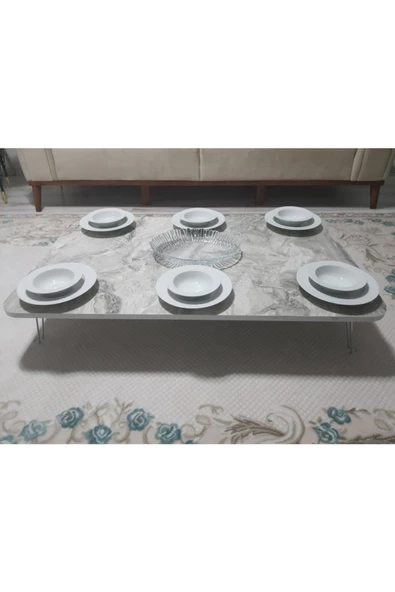Yeni Model Dikdörtgen Yer Sofrası (70*120) - Resim 3