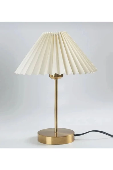 burenze Modern Tasarım Umbrella Şapka Avize Aplik Abajur Şapkası Avize Başlığı Krem Renk Küçük Boy - Resim 5