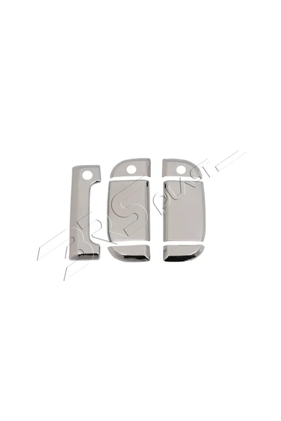 BRSPLAST  Volkswagen Transporter T4 Uyumlu 1990-2003 Krom Kapı Kolu 3 Kapı Paslanmaz Çelik - 5