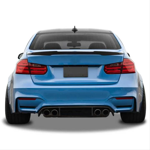 3 SERISI F30 3/S IÇIN UYUMLU M4 GORUNUM SPOILER (boyasız) - 3