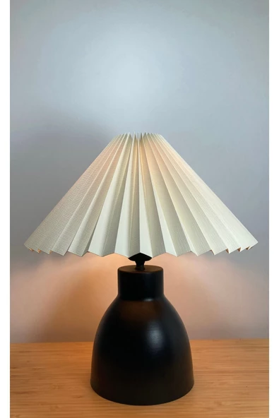 burenze Modern Abajur Umbrella Abajur Şık Görsellik Katar Masa Lambası Elektrik Ile Çalışır - Resim 4