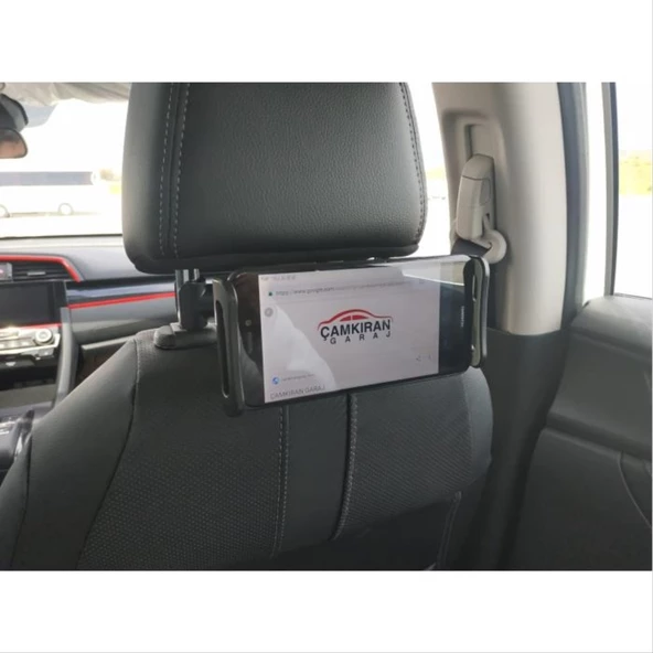 UNIVERSAL TELEFON & TABLET TUTUCU KOLTUK ARKASI - Resim 5