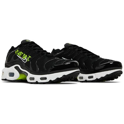 Nike Air Max Plus 1 GS Black Volt - 4
