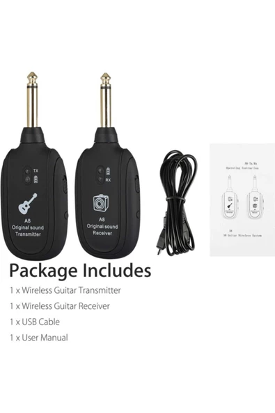 Gitar & Anfi Ses Aktarıcı Bluetooth (kablosuz ) - 4