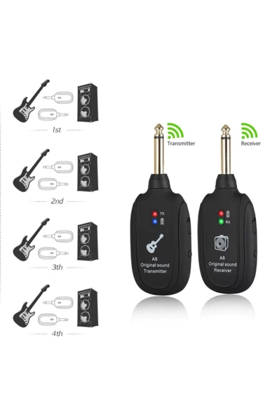 Gitar & Anfi Ses Aktarıcı Bluetooth (kablosuz ) - 5