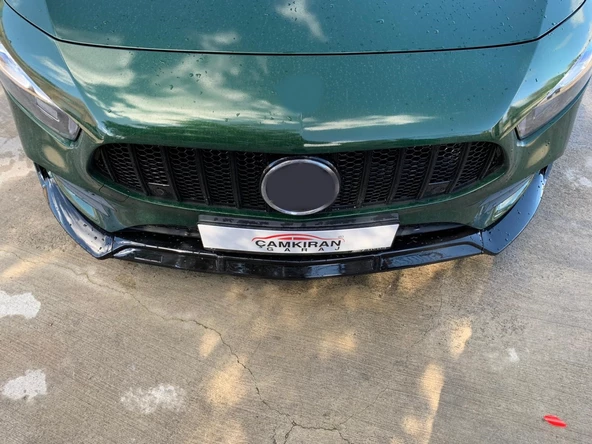 W177 A SERISI IÇIN ÖN LIP   - PIANO BLACK (PARLAK SIYAH)  (AMG DONANIM IÇIN) - 2